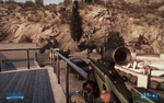 Player wielding the captured SV-98