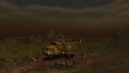An attack variant Mi-8 during the Fall of Lang Vei