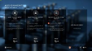 BF5 Assignments