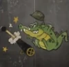 BFV Gunnin' Gator Nose Paint