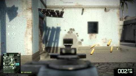 Battlefield Bad Company 2 - Стрельба из MG3