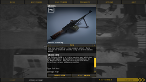 BF2 Unlock menu screen