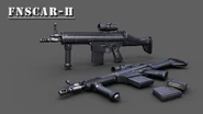 An early render of the SCAR-H.