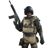 SWAT Operator in Elite outfit.