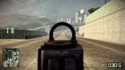 AN-94 Abakan view through Red Dot Sight