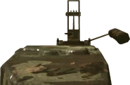 View through iron sight