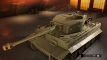 Battlefield V Tiger I Patrol Chassis Dressing