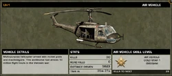 The UH-1's in-game description.
