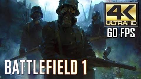 Battlefield One Gameplay - No Hud, Singleplayer Campaign Mission 1 - Storm of Steel