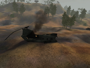 BFV Crashed Chinook