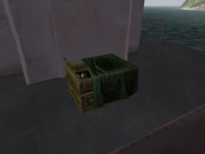 A render of the ammunition box.