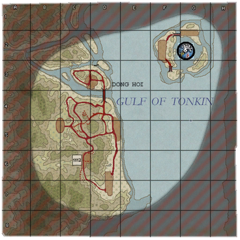 BFVietnam.Operation Flaming Dart Minimap