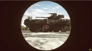 FGM-172 SRAW's aiming reticle