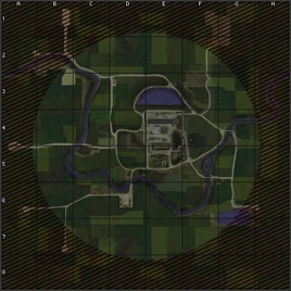 BF1942 Kbely Airfield minimap