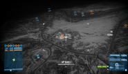 AC-130 thermal view for the 105mm cannon