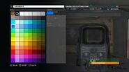 Reticle Colors