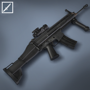 The SCAR-L unlock image.