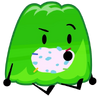 Gelatin with Birthday Cake on his mouth (BFDIA 17)