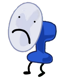 BFB BFDI Fanny and Bubble Full Background | Sticker