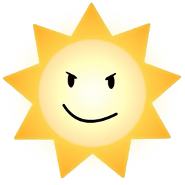 Angry sun