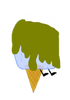 Ice Cube as Pencil's Ice Cream (BFDI 15)