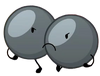 2 Metal Balls
