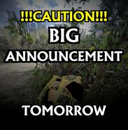 "Stay tuned, everybody! Big things are happening.."