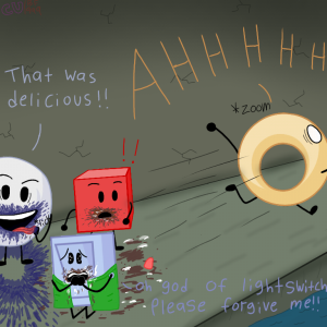 A message for the BFDI wiki users (On FANDOM) by CadelOFanBlock on  DeviantArt