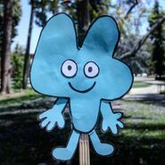 "Do you feel the power of Fourigami #bfdi #puppet #paperart"