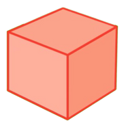 A slice of Leafy's strawberry cake (Isometric)