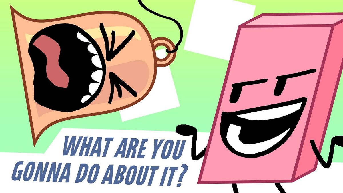 So i put the inanimate insanity mouths in a sheet. Yes i know its not bfdi  but still : r/BattleForDreamIsland