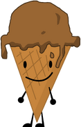 Chocolate Ice Cream Cone; simondomino