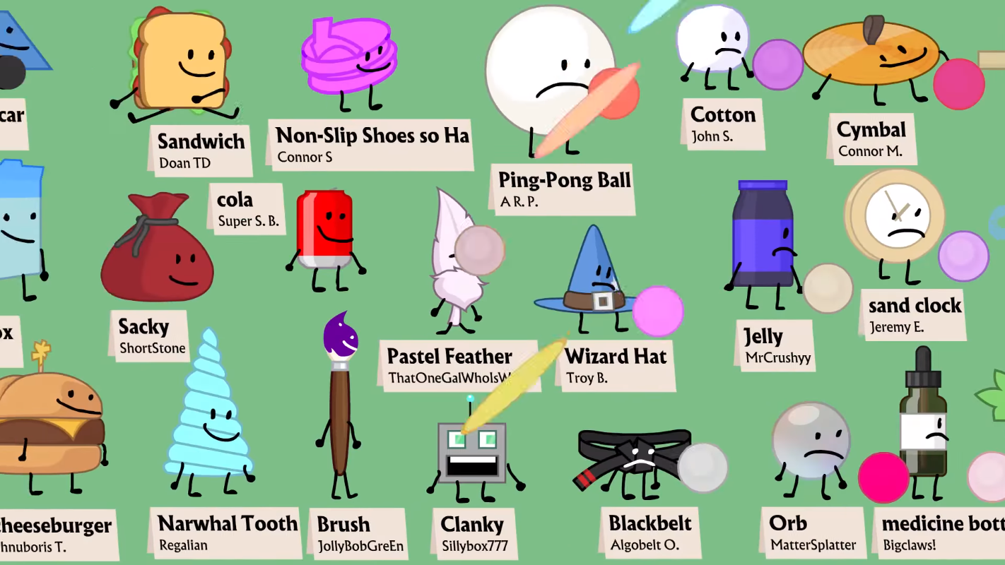 BFDI Quiz: Which BFDI Character Are You? - ProProfs Quiz