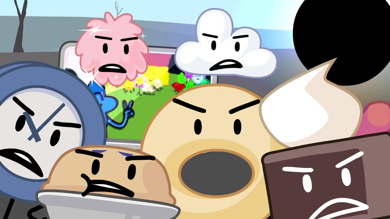 I made a scene from BFB 1O in the BFDI-IDFB style. Put a BFB+