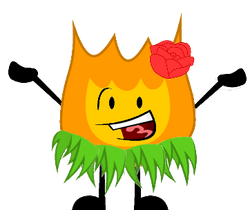 Pixilart - Firey with extra details by Bfdi-ep-maker