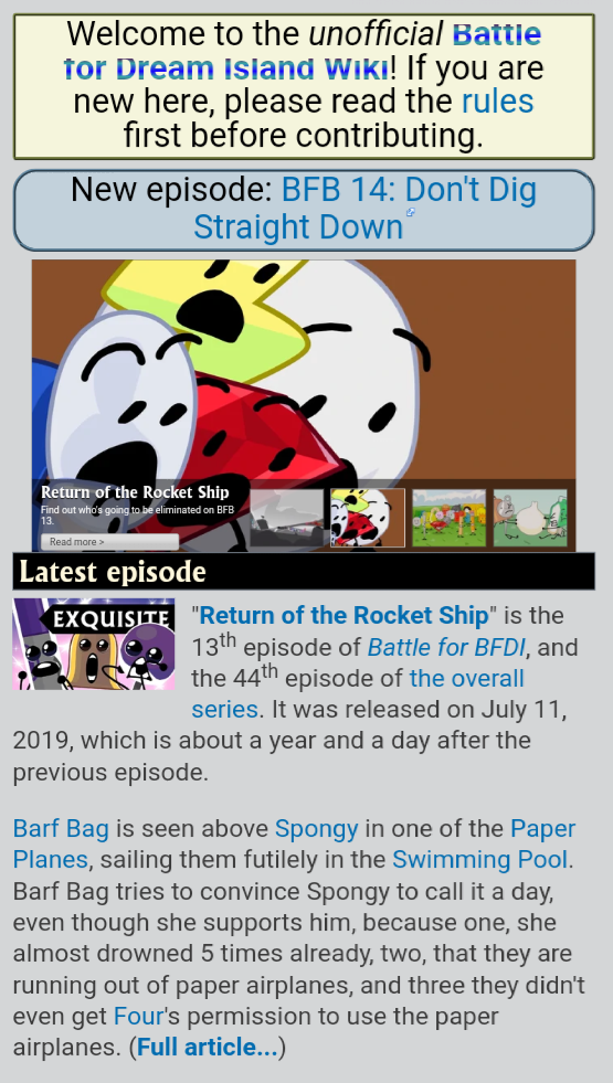 Spongy, Battle for Dream Island Wiki, Fandom