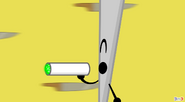 Needle about to fire an acid spitball.