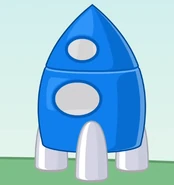 Golf Ball's Rocket being empty