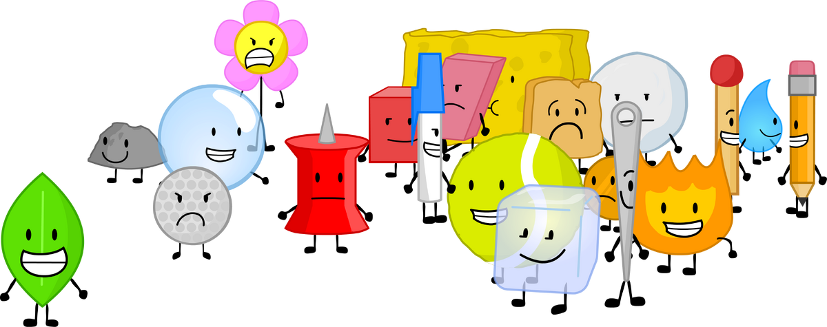 all bfdi characters 