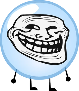 Bubble Troll Face
