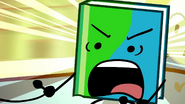 Book's crashout in "Bottle for Dream Island"