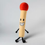 "Pick up the all-new EXCLUSIVE Match plush from the BFDI booth at VidCon today while supplies last!"