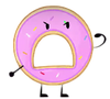 Pink Frosted Donut