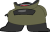 Blocky in a protective suit (Paper Towel)