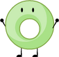 Lime Donut; Chartreuse