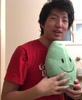 Cary and his Leafy plush