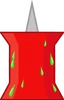 Pin with no limbs or face sweating ooze (BFDIA 11)