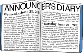 AnnouncerDiary