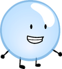 Bubble's BFDI intro pose.