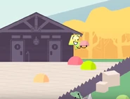 Lightning plays with poppers.